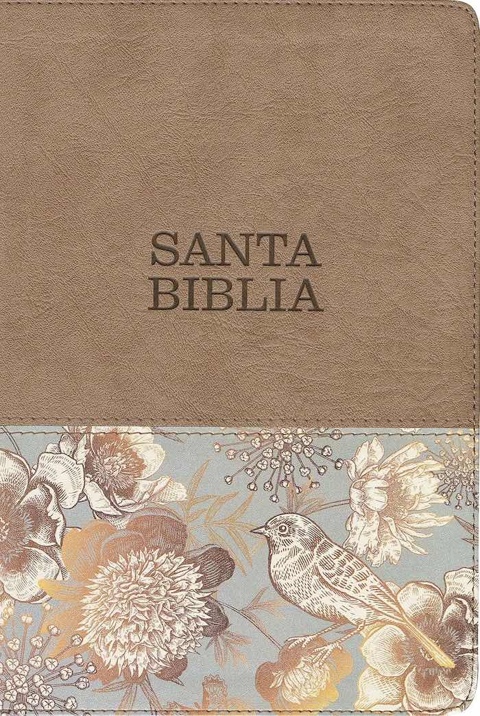 biblia ntv letra super gigante beige vintage indice