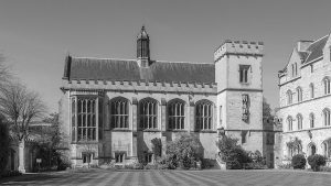 edificio de Pembroke College de la Universidad de Oxford donde estudio George Whitefield