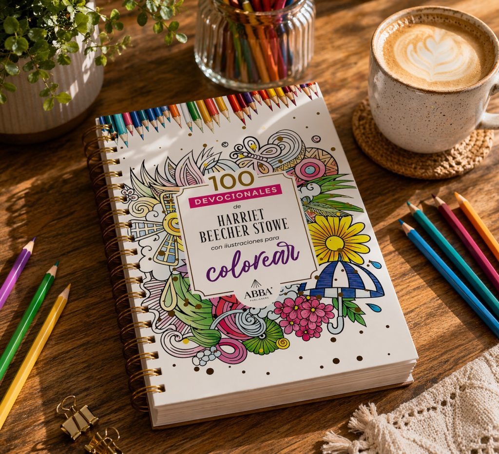 100 devocionales para colorear: Harriett Beecher Stowe