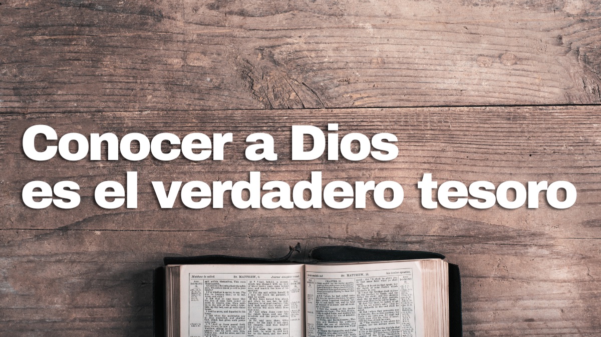 Conocer a Dios es el verdadero tesoro | Charles Spurgeon